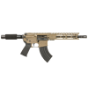 diamondback db15 7.62x39mm 10in 28rd flat dark earth semi-automatic pistol (db1915o061)