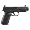 fn america fn 510 mrd comp 10mm 4.1in 2x15rd black optics ready double-action pistol (66-102124)