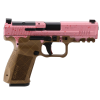 canik mete sf 9mm 4.19in 15rd strawberry semi-automatic pistol (hg5637-sb)