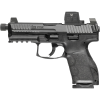 hk vp9a1 f tactical 9mm 5.1in 2x10rd black semi-auto pistol with vortex defender ccw enclosed optic (81001363)