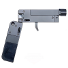 trailblazer firearms lifecard .22lr threaded barrel aluminum black folding pistol (lc1-t)