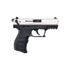 walther p22q .22lr 3.42in 10rd silver semi-automatic pistol (5120768)