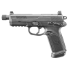 fn fnx-45 tactical 45 acp 5.3in barrel black 2x 15 rd 3-dot night sights pistol (66966)