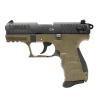 walther p22-ca 22 lr 3.42in 10rd semi-automatic pistol, ca compliant (5120338)