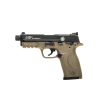 smith & wesson m&p22 compact .22lr 3.6in 10rd flat dark earth semi-automatic pistol (10242)