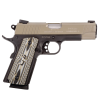 taurus 1911 commander 45 acp 4.2in 8rd sand cerakote/black pistol (1-191101coms-vz)