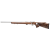 savage mark ii btvlss 22lr 21in 5rd lh wood-laminated rimfire rifle (25795)