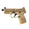 fn 509 compact tactical 9mm 4.32in 10rd semi-automatic pistol (66-100781)