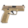 fn america fn 509 nms ds 4in 2x17rd fde/fde pistol (66-100489)