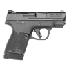 smith & wesson m&p 9 shield plus thumb safety 9mm luger 3.1in 10/13rd black pistol (13246)