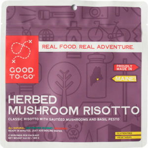 Good to Go Mushroom Risotto