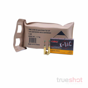 PMC - X-TAC - 5.56x45mm - 62 Grain - FMJ M855 - Battle Pack - 120