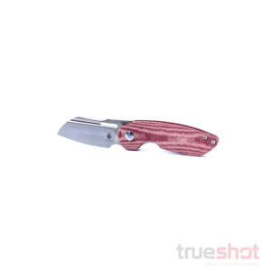 Kizer - October - Red - Micarta - CPM 20CV - 2.875"