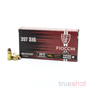 Fiocchi - 357 Sig - 124 Grain - FMJ - 50