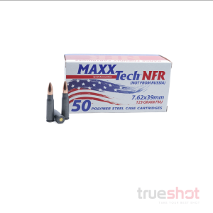 Maxxtech - NFR - 7.62x39 - 123 Grain - FMJ - Steel Case - 50