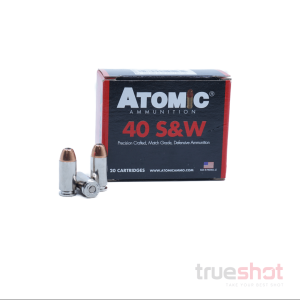 Atomic Ammo - 40 S&W - 155 Grain - JHP - Retail / 20