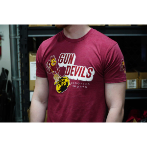 True Shot - ASU Gun Devils Shirt - Cardinal - L