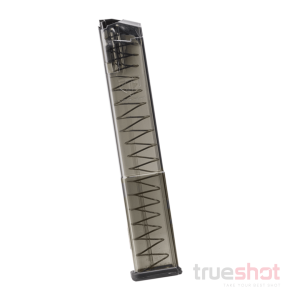 ETS - Gen 2 Glock 17 - 9mm - 32 Round - Carbon Smoke - Polymer Magazine