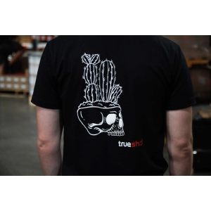 True Shot - Skull Cactus - T-Shirt - Black / 3XL