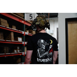 True Shot - Grilling Skull Shirt - Black - 3XL