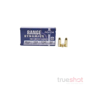 Fiocchi 115 grain FMJ 9mm