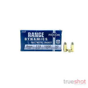 Fiocchi - Training Dynamics - 9mm - 115 Grain - FMJ - 50