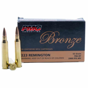 PMC - Bronze - 223 Rem - 55 Grain - FMJ - 20