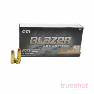 CCI - Blazer - 30 Super Carry - 115 Grain - FMJ - 50
