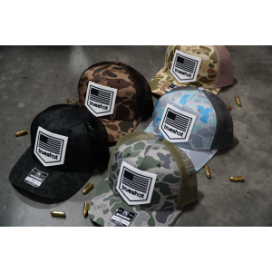 True Shot - Flag Patch Hat - Duck Camo