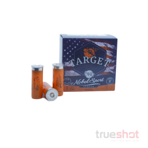 Nobel Sport - Target Low Recoil - 12 Gauge - #8 Shot - 2.75" - 1 oz. - 1200 FPS - 250