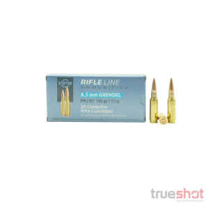 Prvi Partizan (PPU) - 6.5 Grendel - 110 Grain - FMJBT - 20