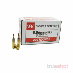 Winchester - Target & Practice - 5.56x45mm - 55 Grain - FMJ - M193
