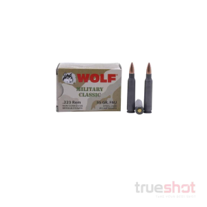 Wolf - Military Classic - 223 Rem - 55 Grain - FMJ - Retail / 1000