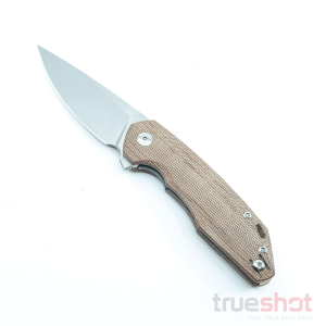 GiantMouse- ACE Corta - Natural - Micarta - Satin - M390 - 3.1"