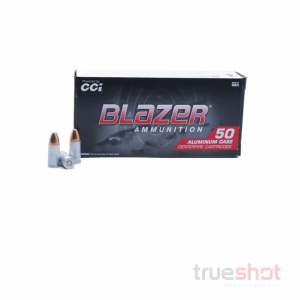 CCI Blazer Aluminum 9mm 115gr FMJ