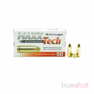 Maxxtech - 9mm - 124 Grain - FMJ - 500