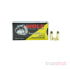 Wolf - 9mm - 124 Grain - FMJ - Steel Case (Brass Plated) - 500