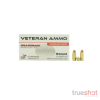 Veteran Ammo - Brassback - Brass Plated Steel - 9mm - 115 Grain - FMJ - 50