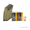 BUNDLE DEAL: 5 Translucent 30 Round Magpul TMAG AR-15 Magazine and 200 Rounds of Ammo - Retail / PMC 5.56 55 Grain