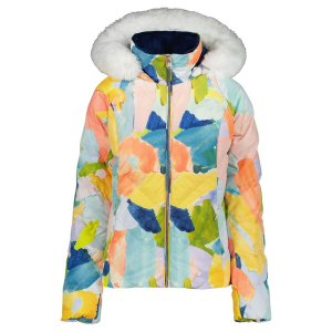Obermeyer Bombshell Jacket Womens | Multi Orange | Size 6 | Christy Sports product image