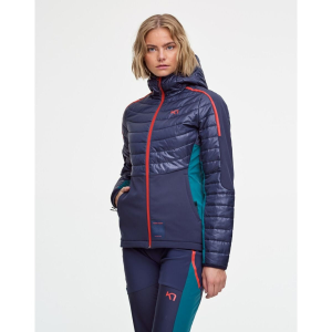 Kari Traa Voss Hybrid Hooded Jacket Womens | Multi Navy | Size Medium | Christy Sports product image