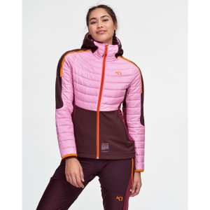 Kari Traa Voss Hybrid Hooded Jacket Womens | Multi Pink | Size Small | Christy Sports product image