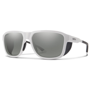 Smith Embark Sunglasses + ChromaPop Polarized Platinum Mirror | White | Christy Sports