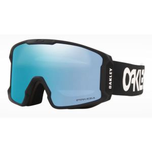 Oakley Line Miner Factory Pilot Snow Goggles + Prizm Sapphire Lens Mens | Black | Christy Sports