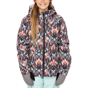686 Athena Insulated Jacket Junior Girls | Multi Lt Blue | Medium | Christy Sports