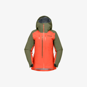 Norrona Lyngen Gore-Tex Jacket Womens | Multi Orange | Size Medium | Christy Sports product image