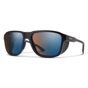 Smith Embark Sunglasses + ChromaPop Glacier Photochromic Copper Blue Mirror Lens | Black | Christy Sports