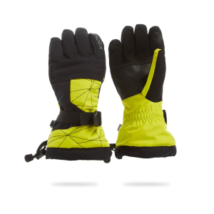Spyder Overweb Ski Gloves Junior Boys | Yellow | Size Small | Christy Sports product image