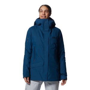 Mountain Hardwear Cloud Bank GTX Insulated Jacket Womens | Denim | Size Small | Christy Sports product image