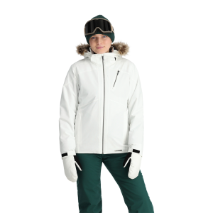 Spyder Skyline Jacket Womens | White | Small | Christy Sports product image